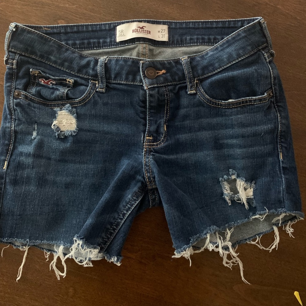Hollister Dark Jean Shorts